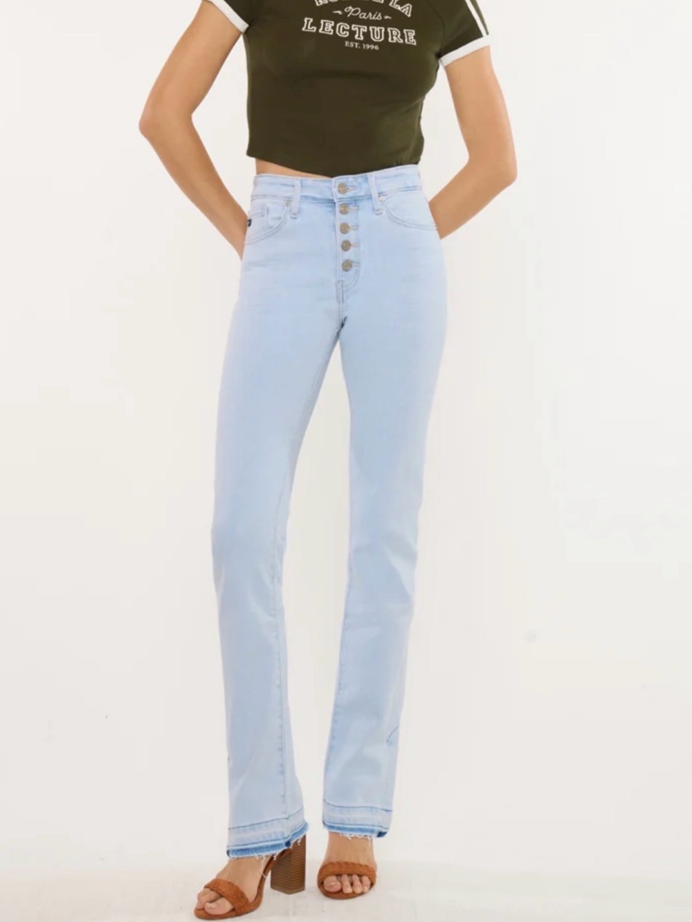 KanCan Orson High Rise Y2K Bootcut jeans